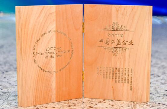 控股公司中國有色集團榮獲“2017年度公益企業”榮譽稱號
