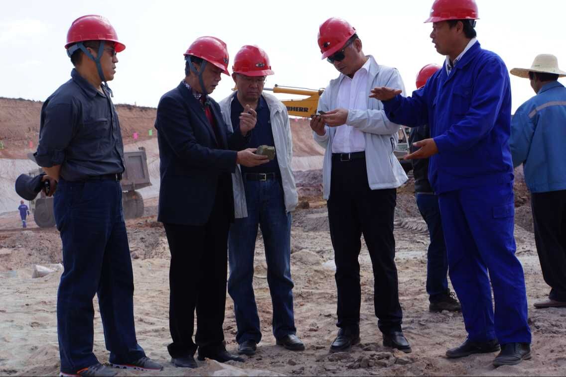 中國有色集團張克利總經理到謙比希濕法調研